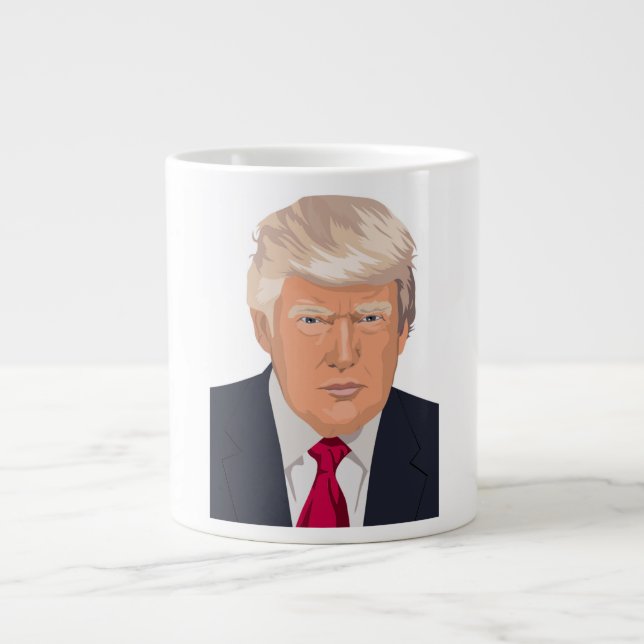 DONALD TRUMP Jumbo-Tasse (Vorderseite)