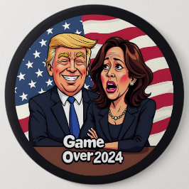 Donald Trump Kamala harris Button