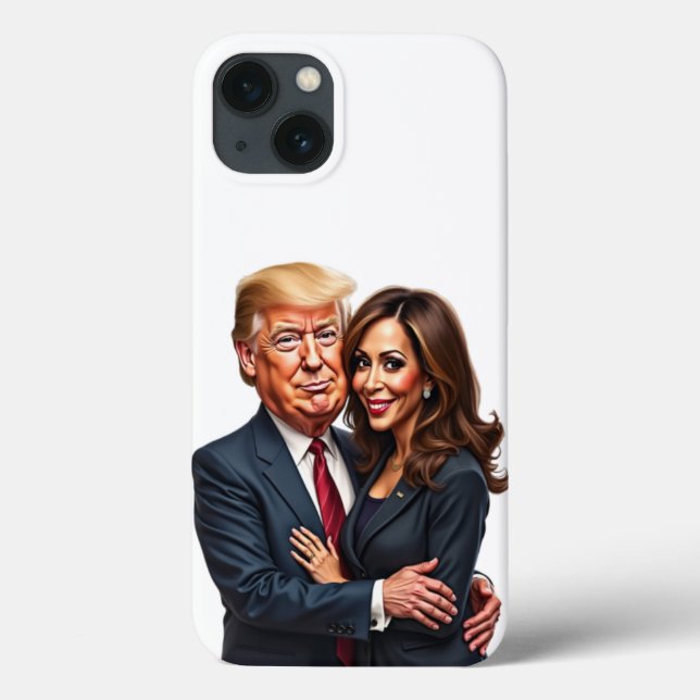 Donald Trump Kamala harris Case-Mate iPhone Hülle (Rückseite)