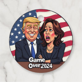 Donald Trump Kamala harris Geschenkanhänger