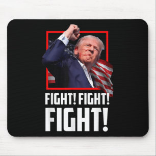 Donald Trump kämpft gegen Anhänger der Kämpfe am Mousepad