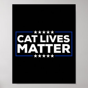 Donald Trump katzen Funny Political Meme 2024 Poster