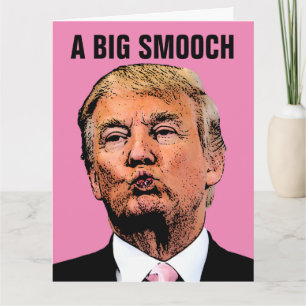 DONALD TRUMP KISS HELLO JEGLICHE KARTEN