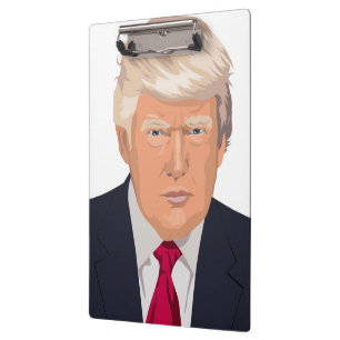 DONALD TRUMP KLEMMBRETT