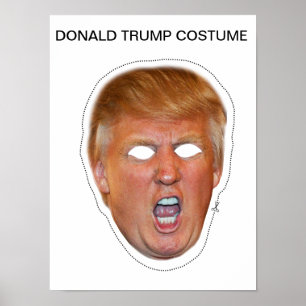 Donald Trump Kostüm Poster