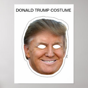 Donald Trump-Kostüm Poster