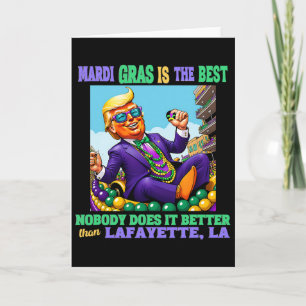 Donald Trump Lafayette, La Mardi Gras 2025 Keine T Karte