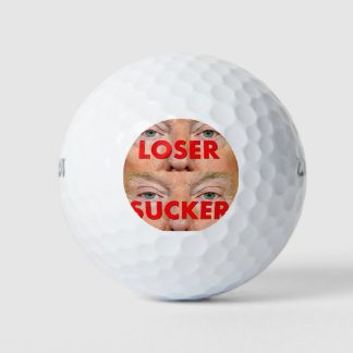 Donald Trump LOSER SUCKER Golfball