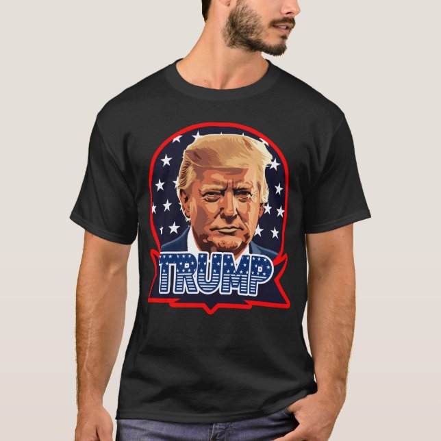 Donald Trump macht Amerika wieder großartig Vector T-Shirt (Vorderseite)