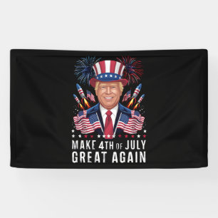 Donald Trump macht den 4. Juli wieder großartig  Banner