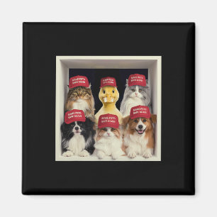 Donald Trump macht Haustiere wieder sicher Red Hat Magnet