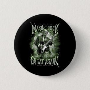 Donald Trump macht Rockmusik wieder groß Vintage Button