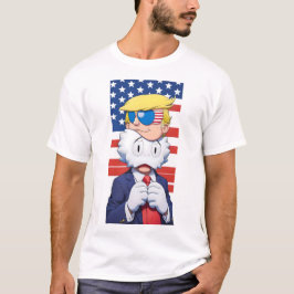 Donald Trump MAGA 2024 Moderne Kunst Kaws Style T-Shirt