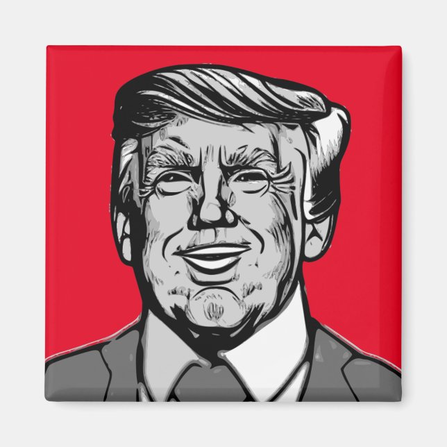 DONALD TRUMP MAGNET (Vorne)