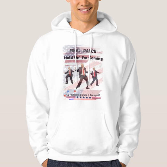 Donald Trump Men's Hoodie (Vorderseite)