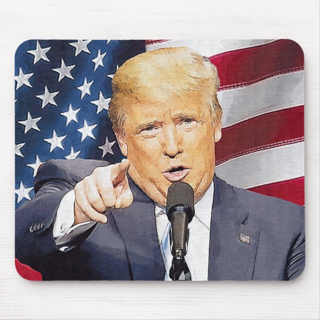 Donald Trump Mousepad (Vorne)