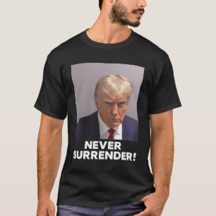 Donald Trump Mugshot T - Shirt nie übergeben