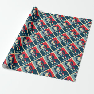 Donald Trump nein Geschenkpapier