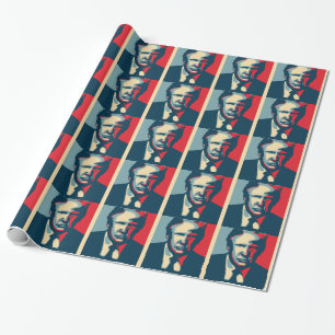 donald trump nein geschenkpapier