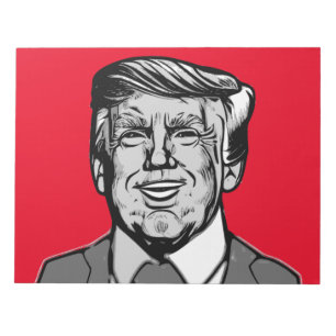 DONALD TRUMP NOTIZBLOCK