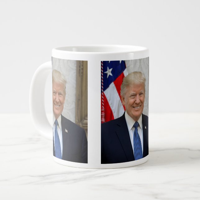 Donald Trump offiziell Jumbo-Tasse (Vorderseite Links)