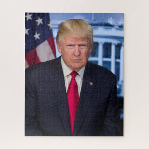 Donald Trump Offizielles Präsidentenportrait Puzzle