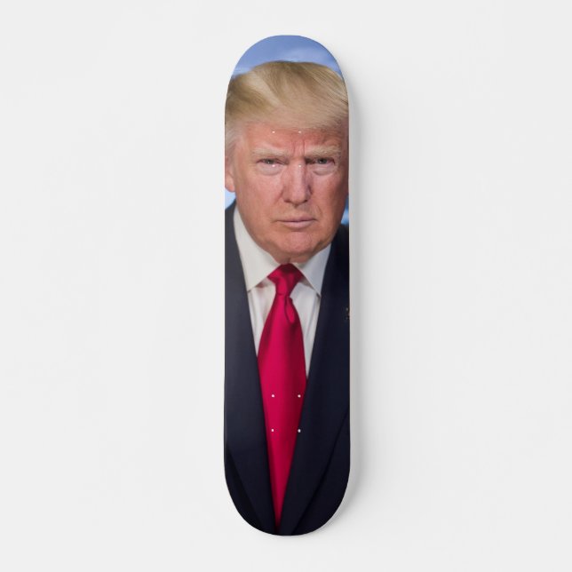 Donald Trump Offizielles Präsidentenportrait Skateboard (Vorne)