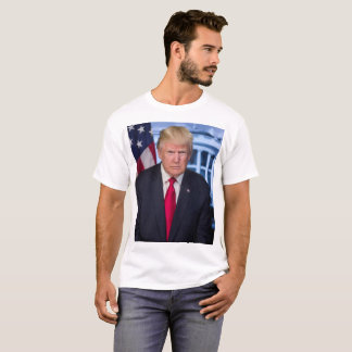 Donald Trump Offizielles Präsidentenportrait T-Shirt