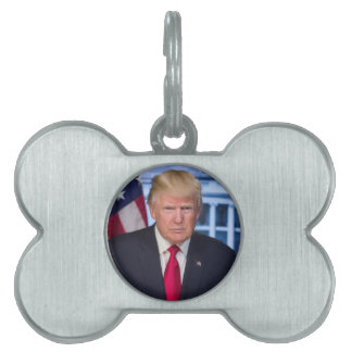 Donald Trump Offizielles Präsidentenportrait Tiermarke