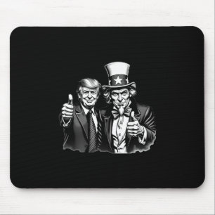 Donald Trump Onkel Sam Selfie Daumen Hoch Lustig H Mousepad