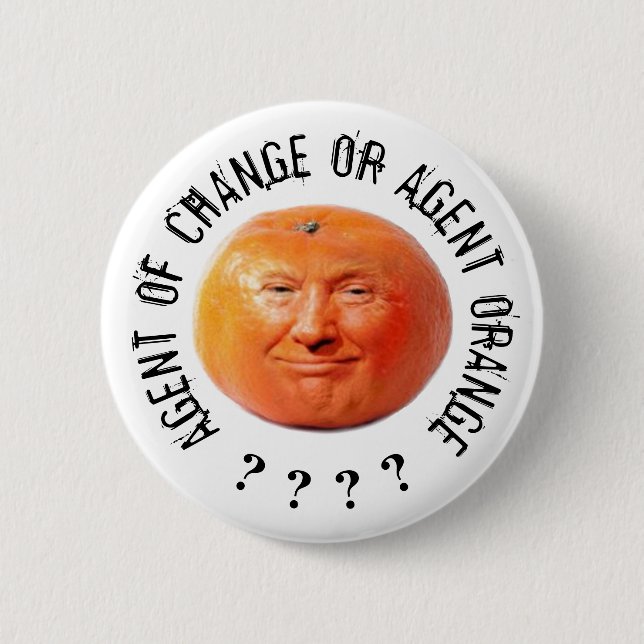 Donald Trump Orange Button (Vorderseite)