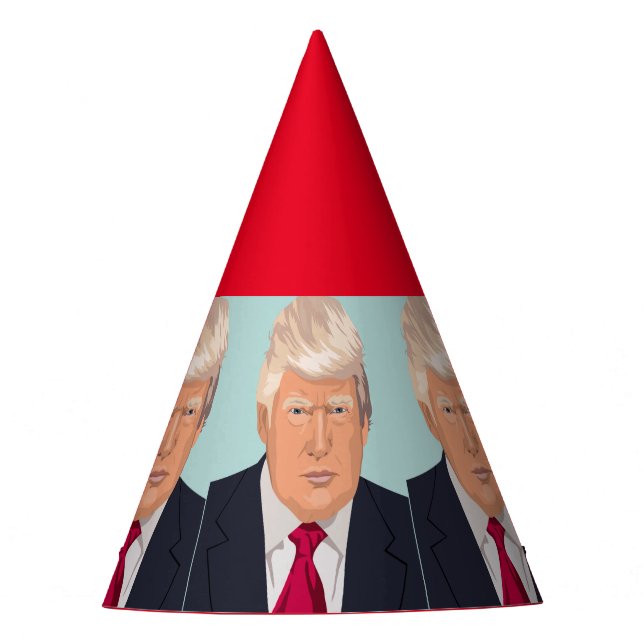 DONALD TRUMP PARTY HATS PARTYHÜTCHEN (Vorderseite)