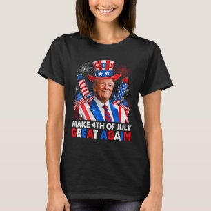 Donald Trump Patriotic Feuerwerk machen 4. Juli G T-Shirt