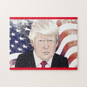 DONALD TRUMP PATRIOTIC PUZZLE