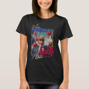 Donald Trump Patriotisches Feuerwerk macht 4. Juli T-Shirt