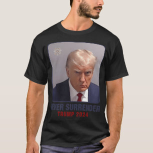 Donald Trump Police Mugshot Foto Not Guilty 45-4 T-Shirt