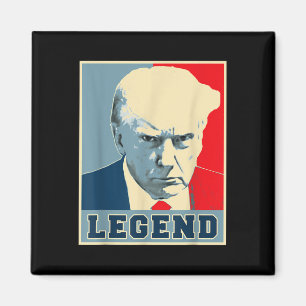 Donald Trump Polizeifoto 2024 Präsident Legende Ni Magnet