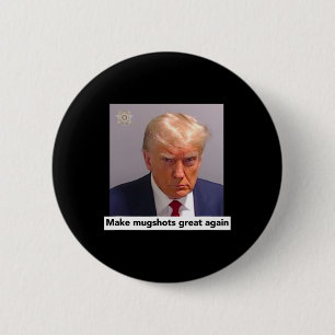 Donald Trump Polizeifoto - Mach Polizeifotos wiede Button