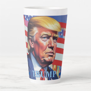 Donald Trump Pop Art Milchtasse