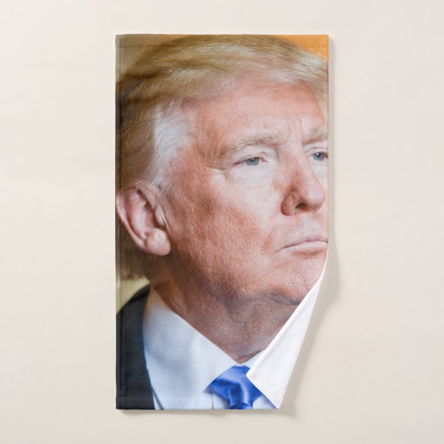 Donald Trump Portrait Handtuch (Handtuch)
