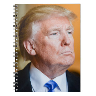 Donald Trump Portrait Notizblock