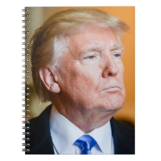 Donald Trump Portrait Notizblock