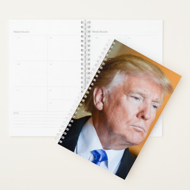 Donald Trump Portrait Planer (Anzeige)