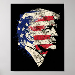 Donald Trump Portrait Poster