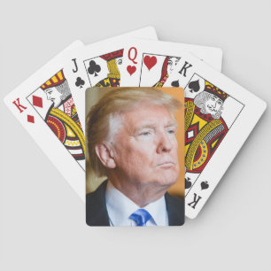 Donald Trump Portrait Spielkarten