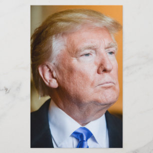 Donald Trump Porträt Flyer