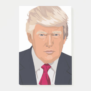 DONALD TRUMP POST-IT KLEBEZETTEL