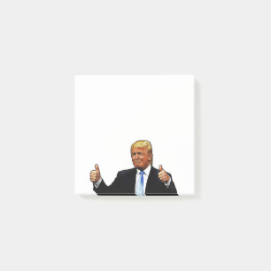 DONALD TRUMP POST-IT-NOTIZEN POST-IT KLEBEZETTEL