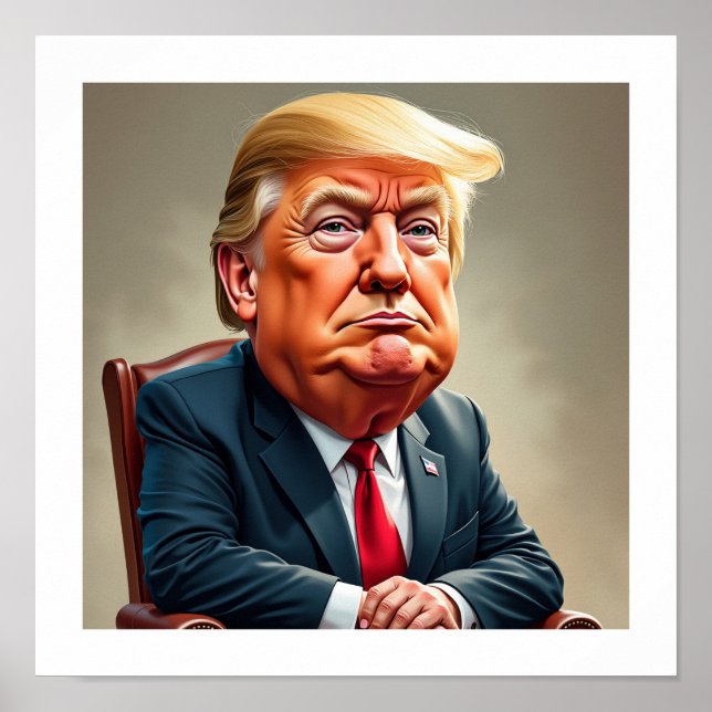 Donald Trump Poster (Vorne)