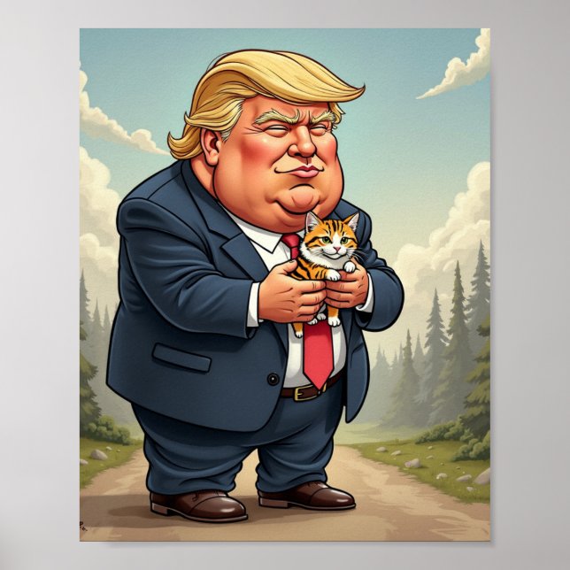Donald Trump Poster (Vorne)